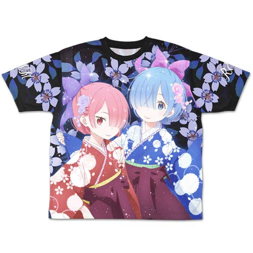 Re:ゼロから始める異世界生活 リゼロ Tシャツ メイド レム ラム Amazon.co.jp: Re:ゼロから始める異世界生活 フルグラフィックT